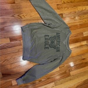 American Eagle Outfitters Gray Sweatshirt